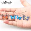 2023 New Arrival Anime Bungou Stray Dogs Characters Handcraft Acrylic Epoxy Fish Hook Dangles Earrings 5 - Soul Eater Merch