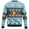 Christmas Black Star Soul Eater men sweatshirt BACK mockup - Soul Eater Merch