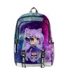 Harajuku Novelty Cool School Bags Unisex Gacha Life Travel Bag 3D Print Oxford Waterproof Notebook Shoulder - Soul Eater Merch